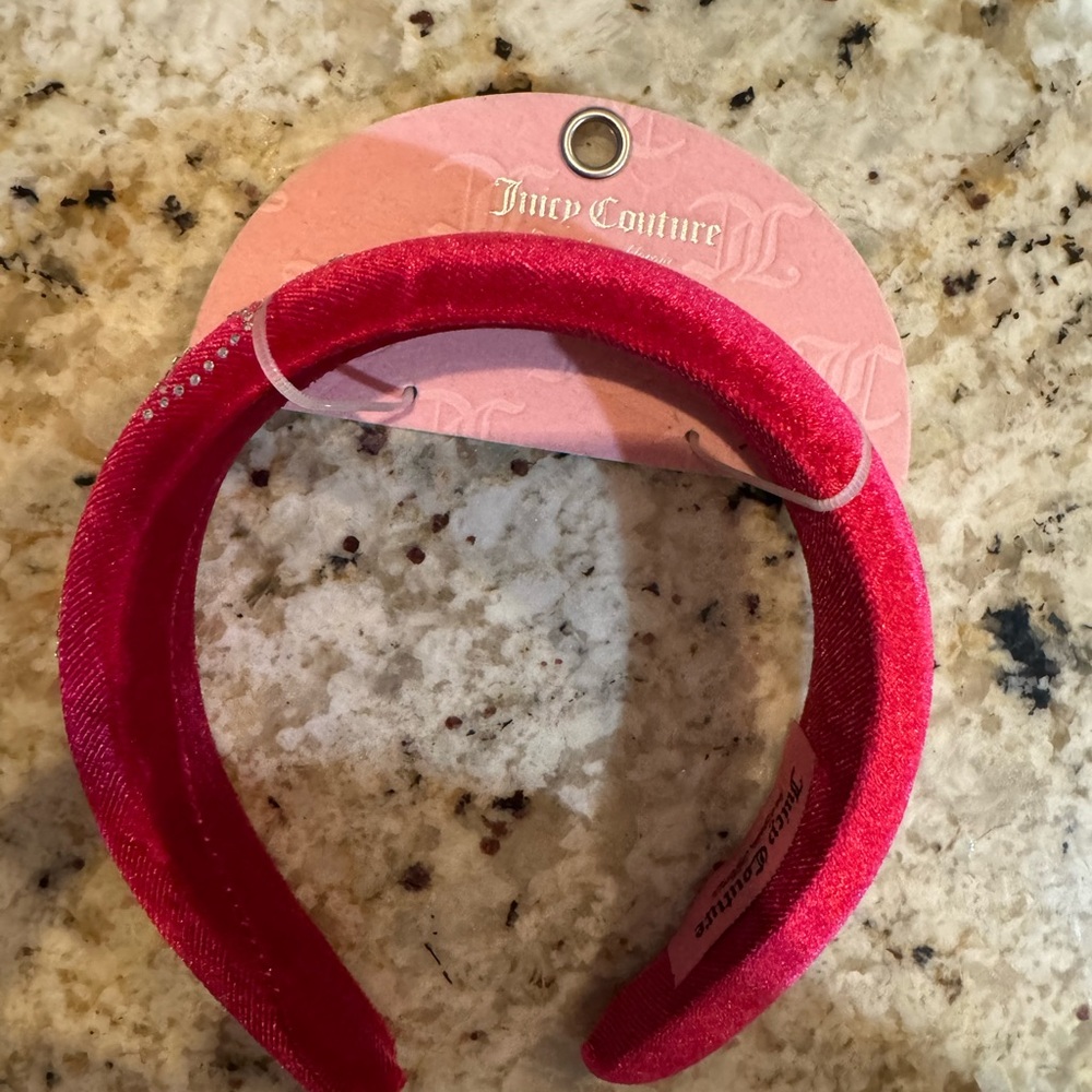 Juicy Couture Vibrant Pink Headband for Kids